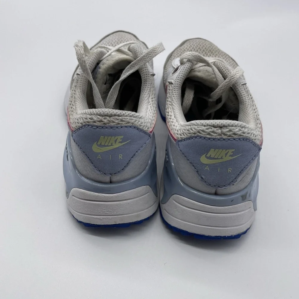 Nike Air Max Systm GS White Pinksicle Blue Tint‎ Kids Youth Casual Size 4 Y